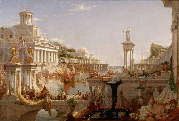 Thomas Cole's The Course Of Empire Consumption
